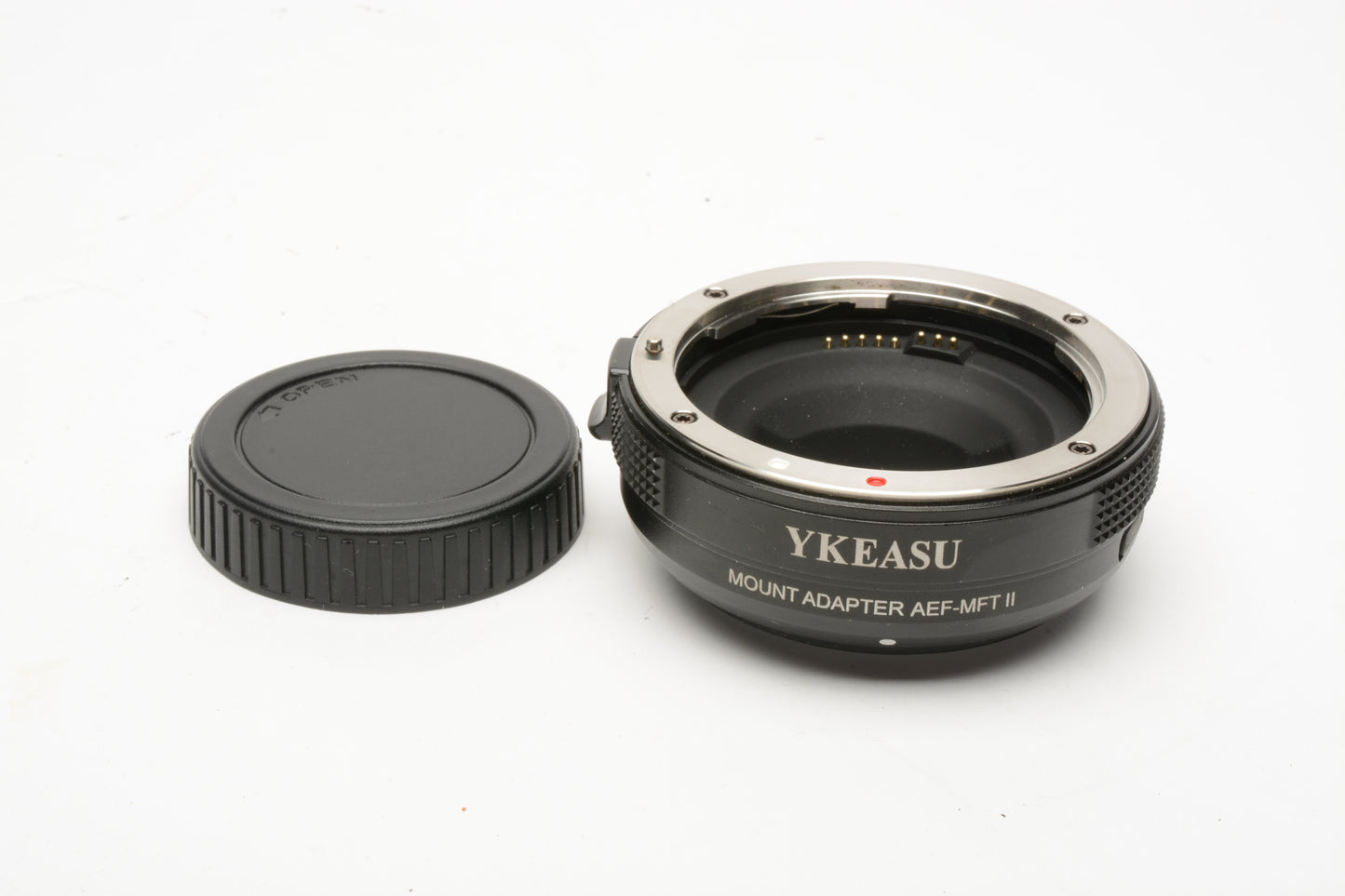 Ykeasu AEF-MFT II Lens mount adapter (Canon EF to Micro 4/3), Very clean