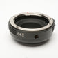 Ykeasu AEF-MFT II Lens mount adapter (Canon EF to Micro 4/3), Very clean