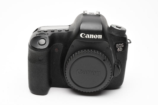 Canon EOS 6D DSLR 20.2MP w/batt, charger, 90K Acts, tested, works great!
