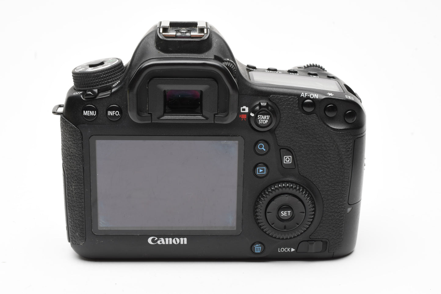 Canon EOS 6D DSLR 20.2MP w/batt, charger, 90K Acts, tested, works great!