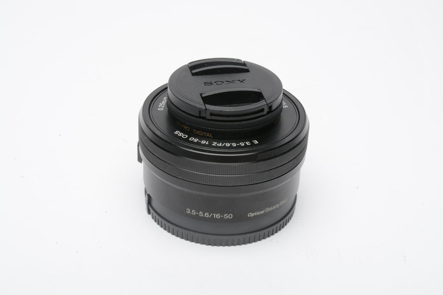 Sony 16-50mm f3.5-5.6 E-Mount OSS zoom w/Caps + UV & Pola filters