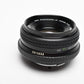 Minolta MD Rokkor-X 45mm f2 Pancake lens, lens caps, clean and sharp