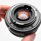 Minolta MD Rokkor-X 45mm f2 Pancake lens, lens caps, clean and sharp