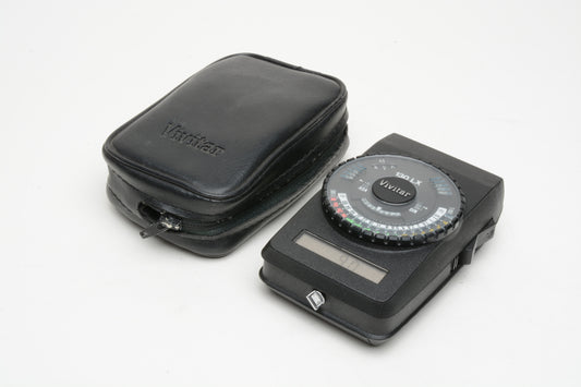 Vivitar 130LX Reflected/Incident light meter w/digital read-out, clean, tested, works great