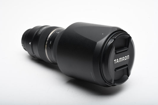 Tamron SP 150-600mm f5-6.3 USD Di VC, Sony A Mount, w/Hood, Caps, Nice