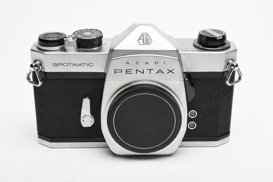 Pentax Spotmatic SP 35mm SLR Body, new seals, fully tested, Great
