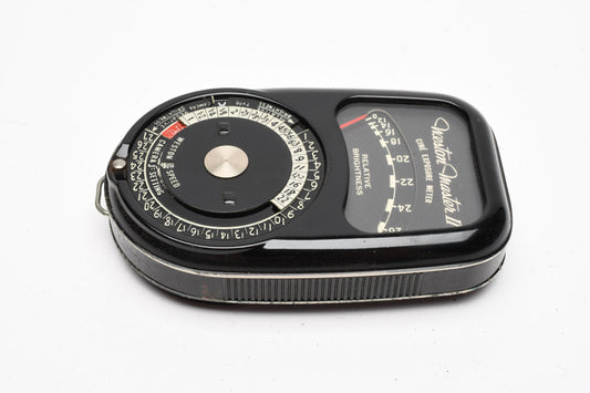 Weston Master II Model 736 Incident Light Meter in case, Tested, works