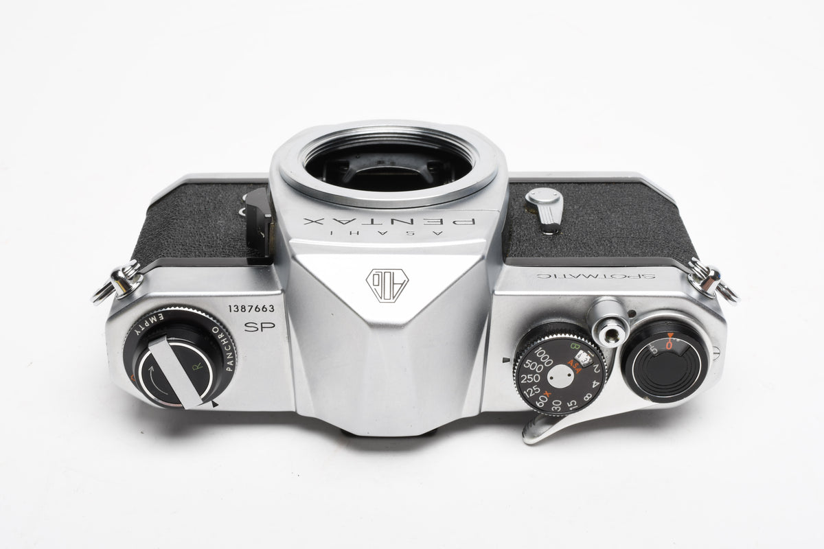 Pentax Spotmatic SP 35mm SLR Body, new seals, fully tested, Great
