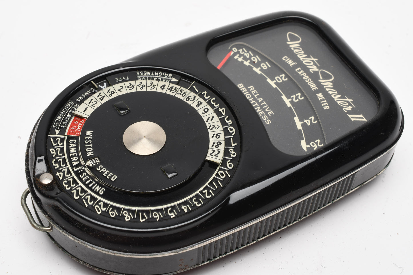 Weston Master II Model 736 Incident Light Meter in case, Tested, works