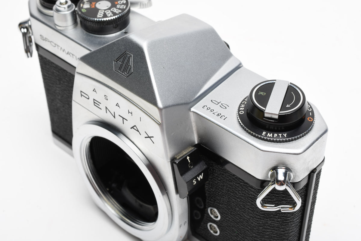 Pentax Spotmatic SP 35mm SLR Body, new seals, fully tested, Great