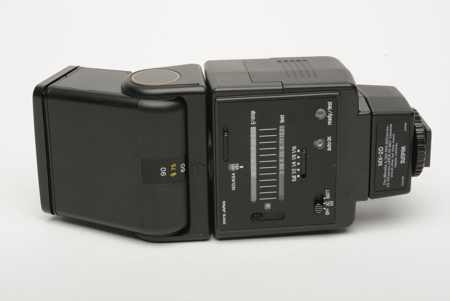 Minolta Auto 444D w/Minolta MX-2D TTL module for X700, Leica R4++++