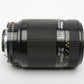 Nikon AF Nikkor 70-210mm F4-5.6 zoom lens, caps, 1A filter and rubber hood