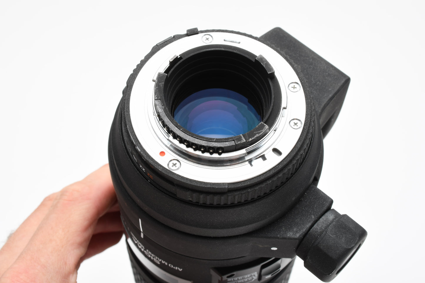 Sigma 180mm f3.5D Tele lens for Nikon AF, Hood+Caps, Sharp!