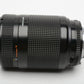 Nikon AF Nikkor 70-210mm F4-5.6 zoom lens, caps, 1A filter and rubber hood
