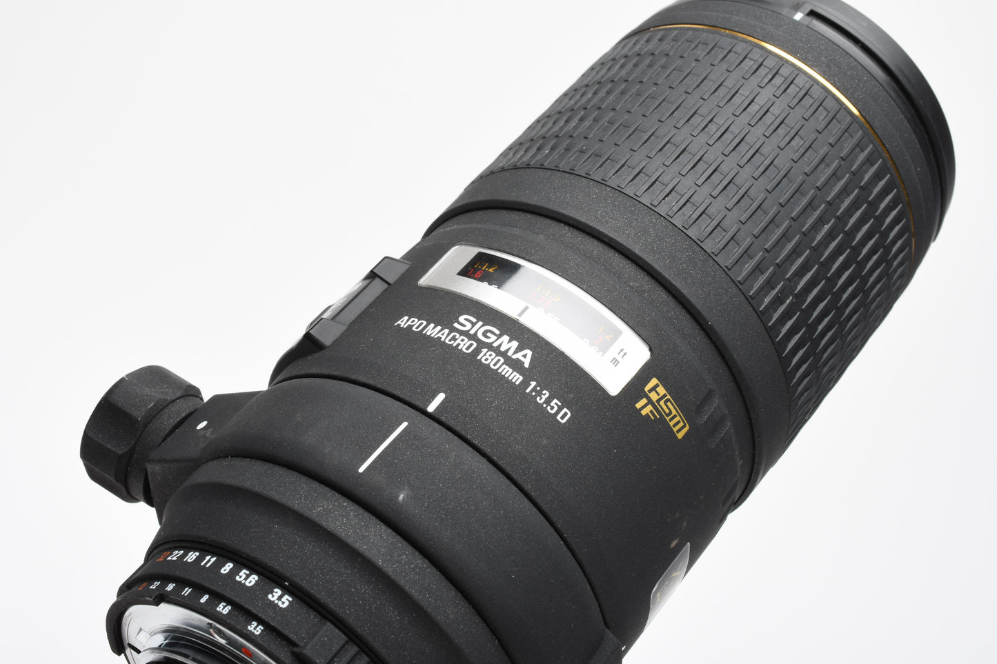 Sigma 180mm f3.5D Tele lens for Nikon AF, Hood+Caps, Sharp!