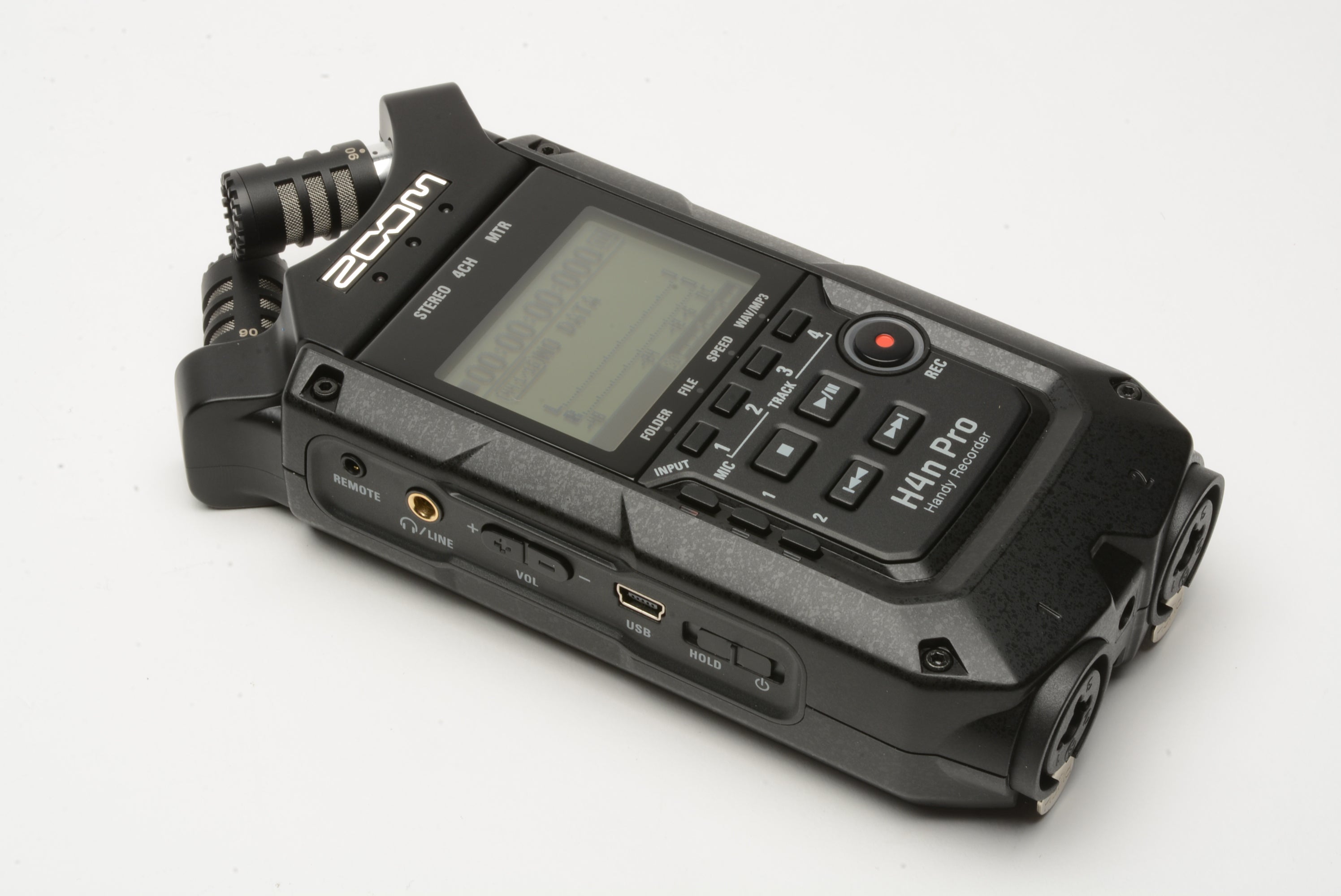 Zoom H4n Pro Handy 4-track audio recorder, boxed, tested, barely