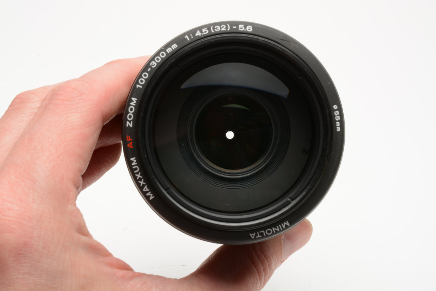 Minolta Maxxum AF 100-300mm f4.5-5.6 Zoom lens, Caps, Nice!