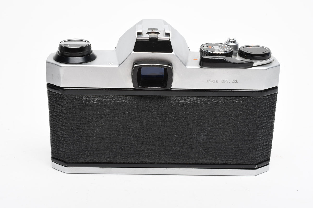 Pentax K1000 35mm SLR w/50mm f2 lens, New seals, canvas strap, Awesome