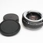 Albinar ADG 2X Teleconverter #847 for Minolta mount, caps, Very clean w/Case