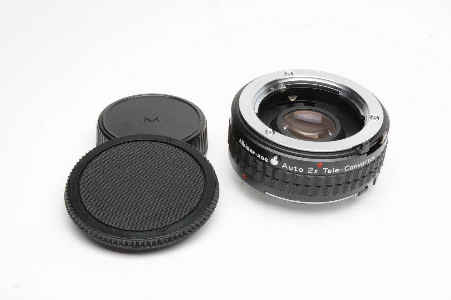 Albinar ADG 2X Teleconverter #847 for Minolta mount, caps, Very clean w/Case