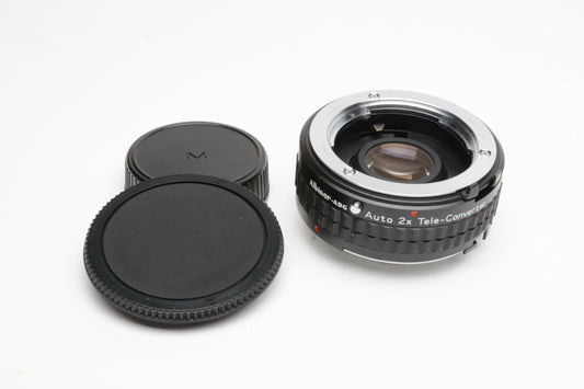 Albinar ADG 2X Teleconverter #847 for Minolta mount, caps, Very clean w/Case