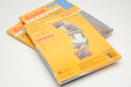 150 sheets Kodak Premium Ink Jet Photo Paper 8.5x11" Satin