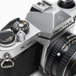 Pentax K1000 35mm SLR w/50mm f2 lens, New seals, canvas strap, Awesome