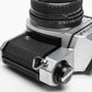 Pentax K1000 35mm SLR w/50mm f2 lens, New seals, canvas strap, Awesome