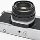 Pentax K1000 35mm SLR w/50mm f2 lens, New seals, canvas strap, Awesome