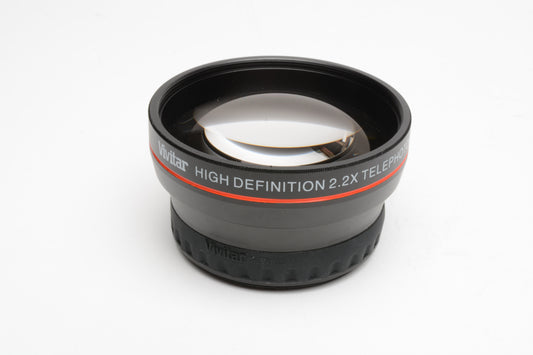 Vivitar Series 1 2.2X HD 52mm Telephoto Auxiliary lens , caps + pouch