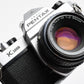 Pentax K1000 35mm SLR w/50mm f2 lens, New seals, canvas strap, Awesome