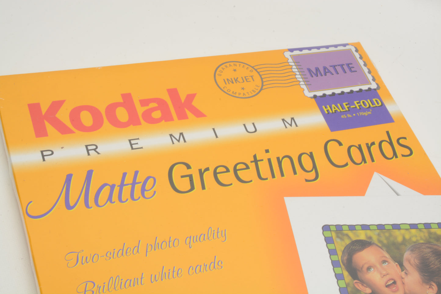 Kodak Premium Matte Greeting cards 20sh Half-fold 45lb