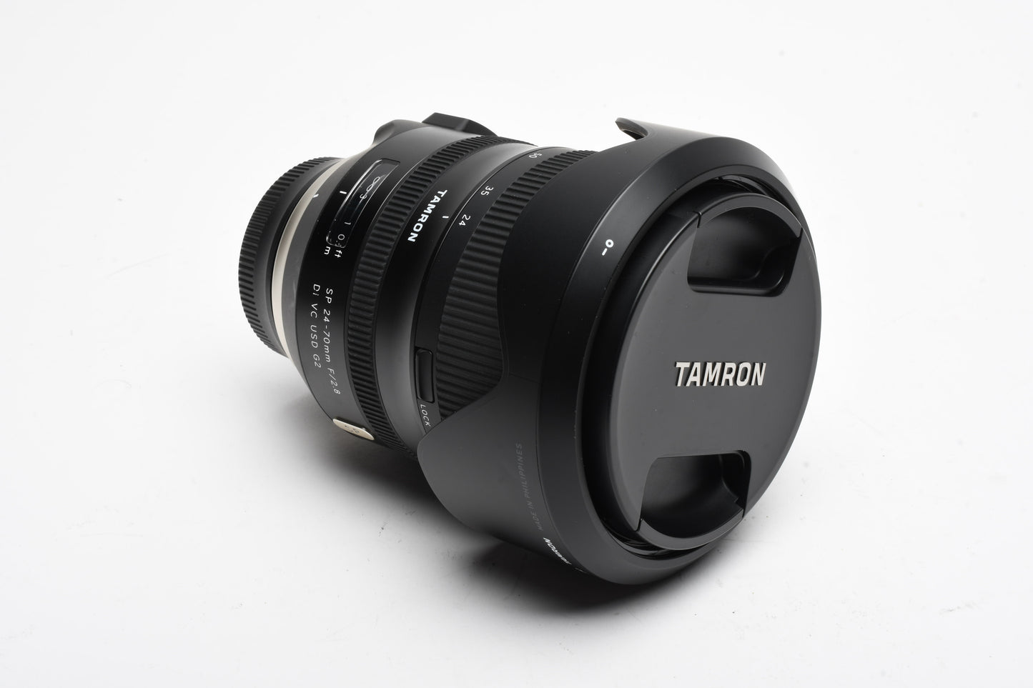 Tamron SP 24-70mm F2.8 Di VC USD G2 A032N, Mint- Nikon F, USA + Hood