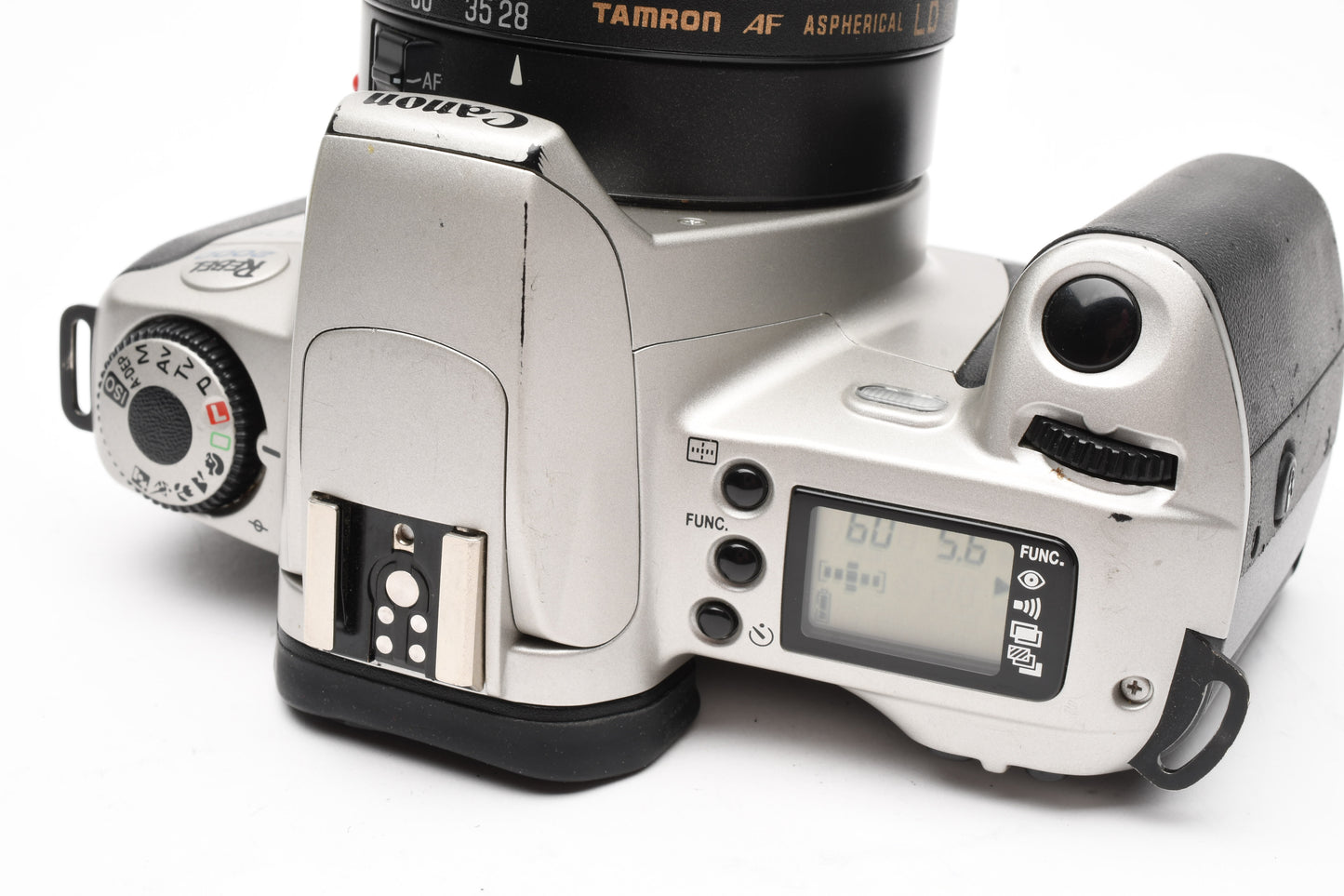 Canon Rebel 2000 35mm SLR w/Tamron 28-200mm zoom lens, strap, case, Nice!