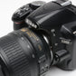 Nikon D3100 DSLR w/Nikkor AFS 18-55mm f3.5-5.6G VR, 2 batts+charger, 5609 Acts