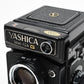 Yashica Mat 124G 120 TLR camera w/80mm f3.5 lens, +Case, Tested, Mint-