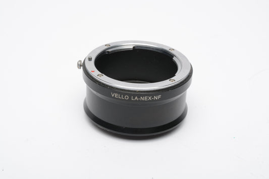 Vello LA-NEX-NF Sony NEX to Nikon F Mount Lens adapter