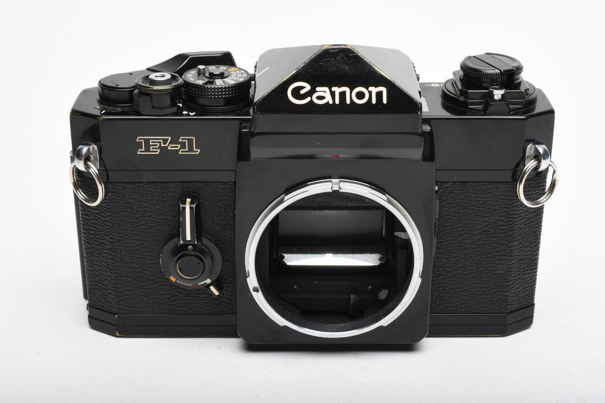 Canon F-1 35mm SLR Camera Body, New seals, Accurate, Great!