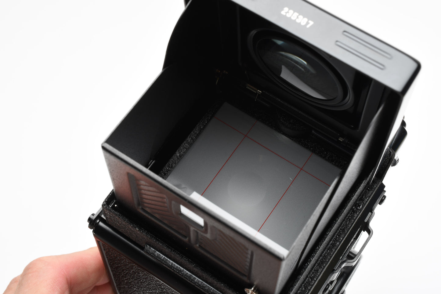 Yashica Mat 124G 120 TLR camera w/80mm f3.5 lens, +Case, Tested, Mint-