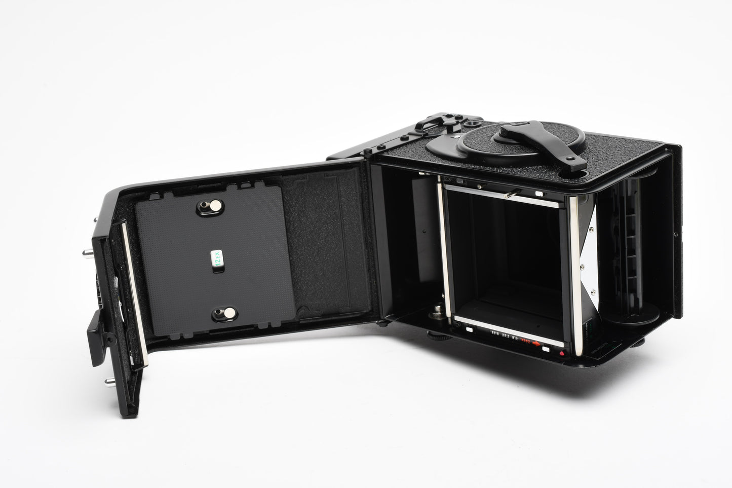 Yashica Mat 124G 120 TLR camera w/80mm f3.5 lens, +Case, Tested, Mint-