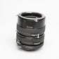 Vivitar Extension Tube Set AT-3 36mm, 20mm, 12mm for NIKON F (Non AI) +case