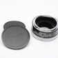 Canon Life Size Adapter Extension Tube for 50mm f3.5 w/Caps, very clean