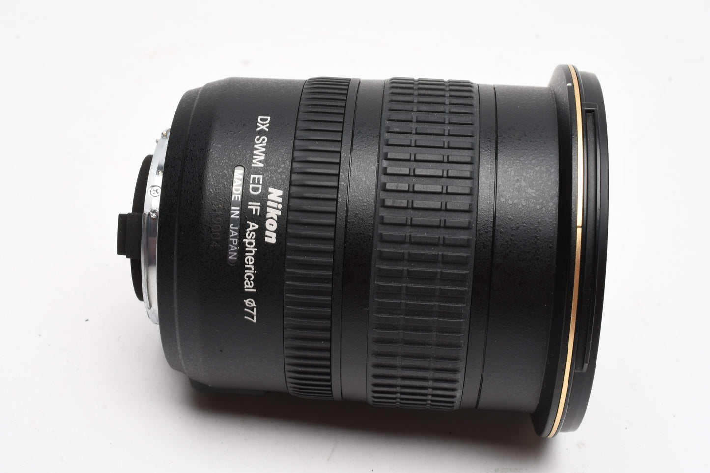 Nikon AF-S Nikkor 12-24mm f4G ED DX w/Caps, Hood, Mint-