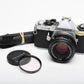 Pentax ME Super 35mm SLR w/50mm f2, Strap, New seals, Tested, Clean!