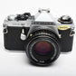 Pentax ME Super 35mm SLR w/50mm f2, Strap, New seals, Tested, Clean!