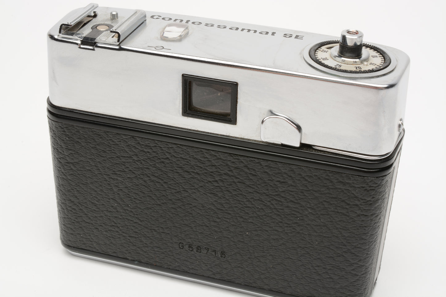 Zeiss-Ikon Contessamat SE Prontor-Matic 500 with leather case, Tested, works!