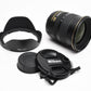 Nikon AF-S Nikkor 12-24mm f4G ED DX w/Caps, Hood, Mint-