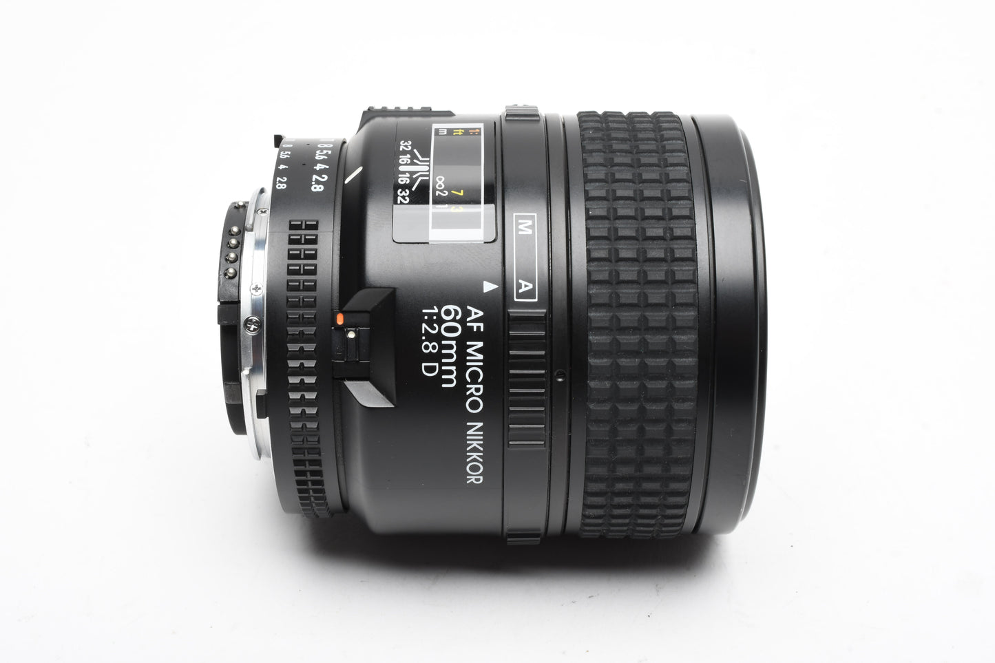 Nikon AF 60mm f2.8D Micro Nikkor lens, caps, Very sharp! Clean