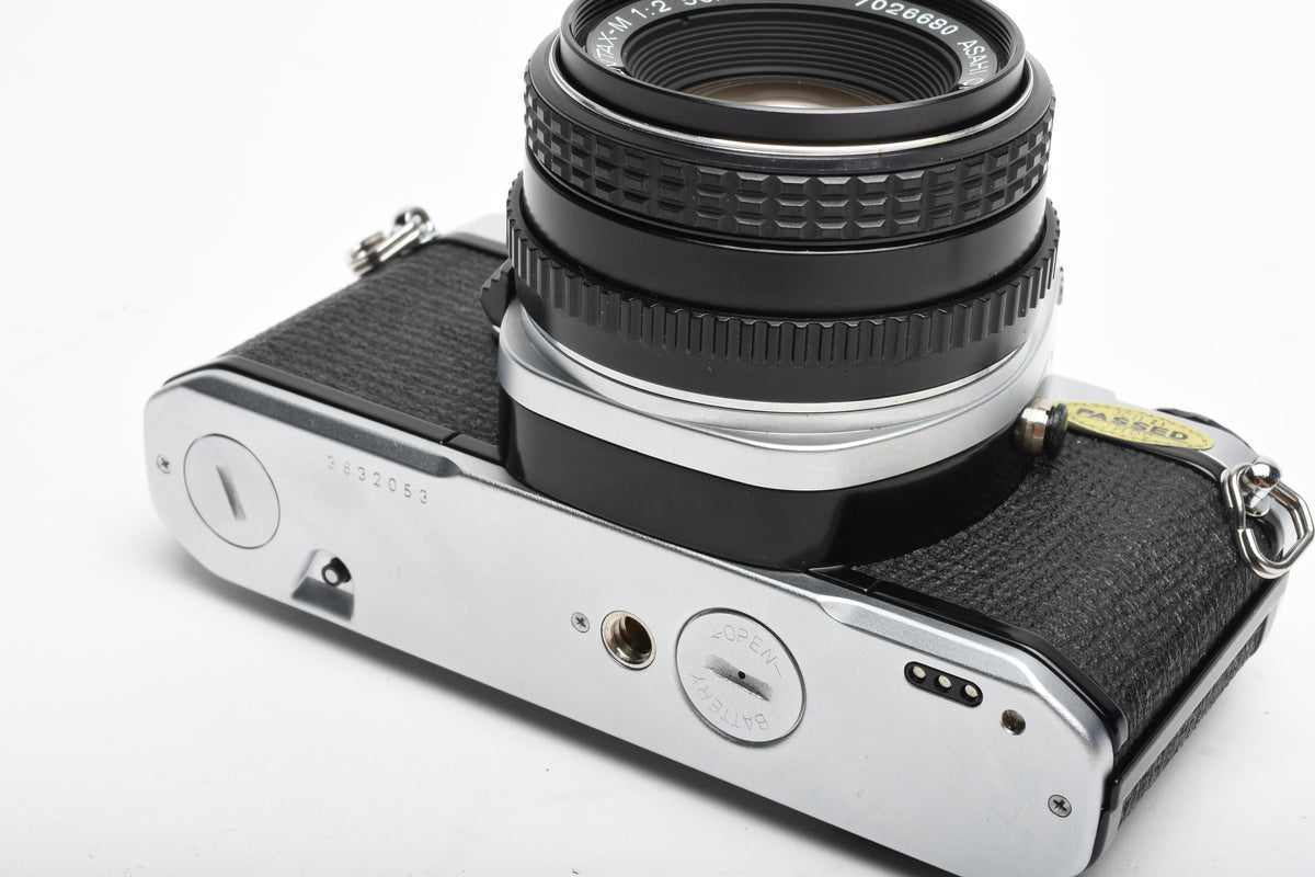 Pentax ME Super 35mm SLR w/50mm f2, Strap, New seals, Tested, Clean!