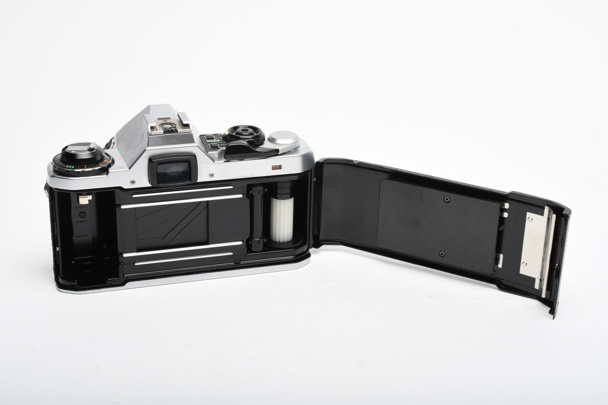 Pentax ME Super 35mm SLR w/50mm f2, Strap, New seals, Tested, Clean!